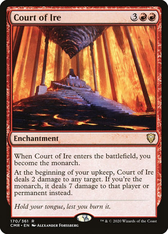 Court of Ire [Commander Legends] (CMR 170)