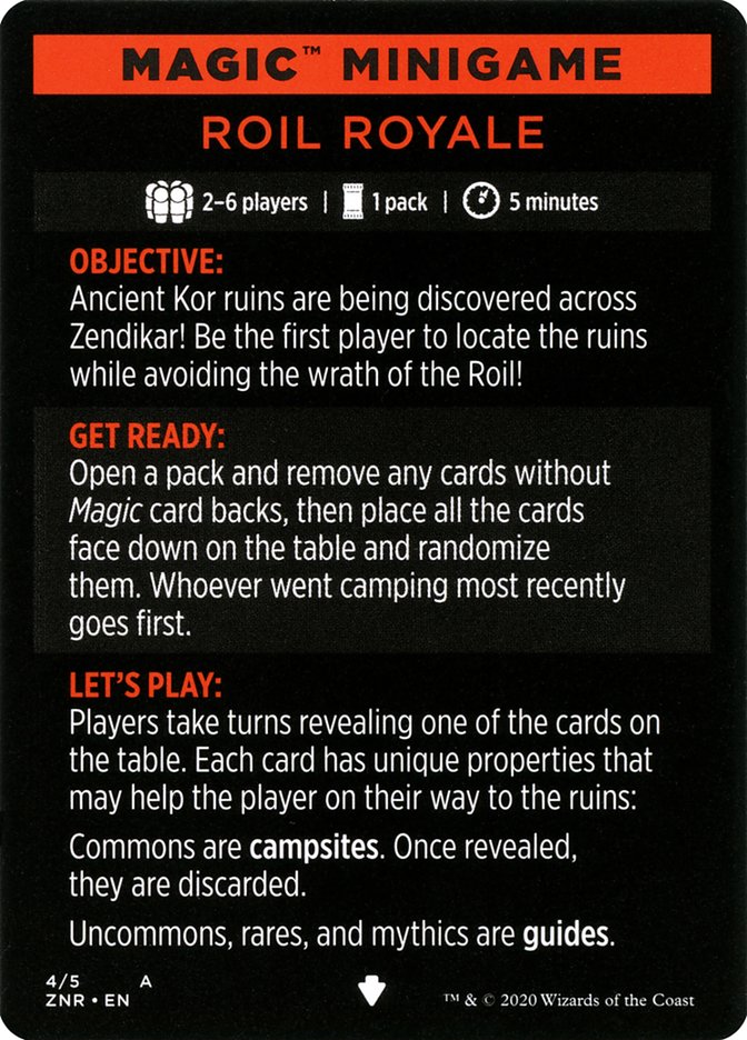 Roil Royale (Magic Minigame) [Zendikar Rising Minigame] (MZNR 4)