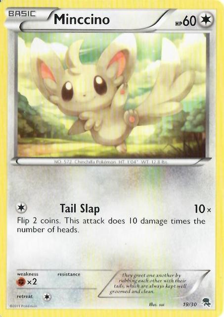 Minccino (19/30) [Black & White: Trainer Kit]