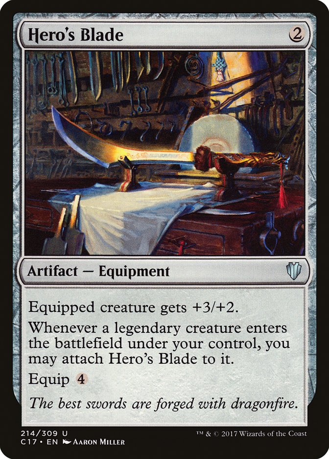 Hero's Blade [Commander 2017] (C17 214)