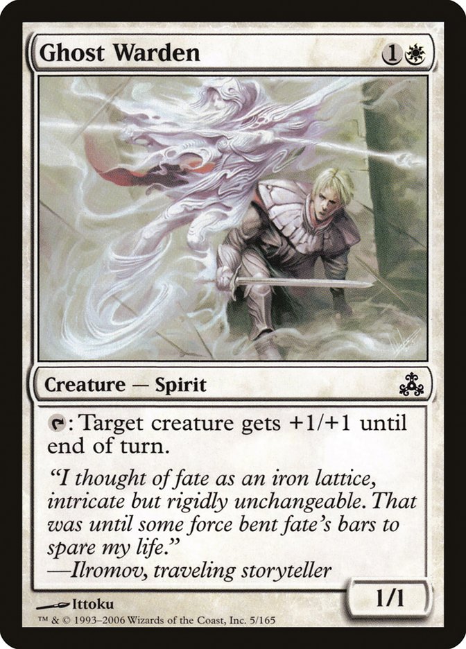 Ghost Warden [Guildpact] (GPT 5)
