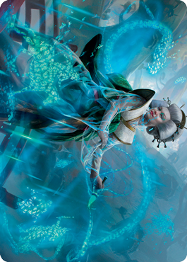 Bearer of Memory Art Card [Kamigawa: Neon Dynasty Art Series] (ANEO 1)
