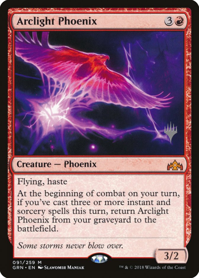 Arclight Phoenix (Promo Pack) [Guilds of Ravnica Promos] (PGRN 91P)