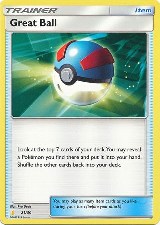 Great Ball (21) (Alolan Raichu Half-Deck) [Sun & Moon: Trainer Kit - Lycanroc & Alolan Raichu]