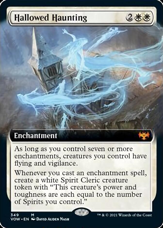 Hallowed Haunting (Extended) [Innistrad: Crimson Vow] (VOW 349)