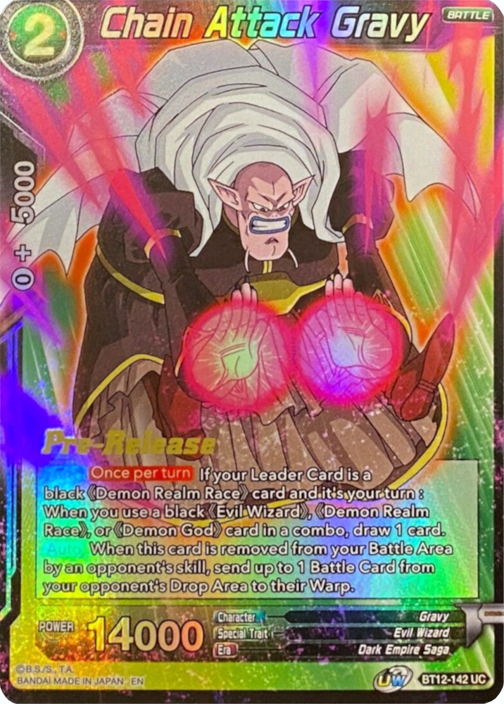Chain Attack Gravy [BT12-142]