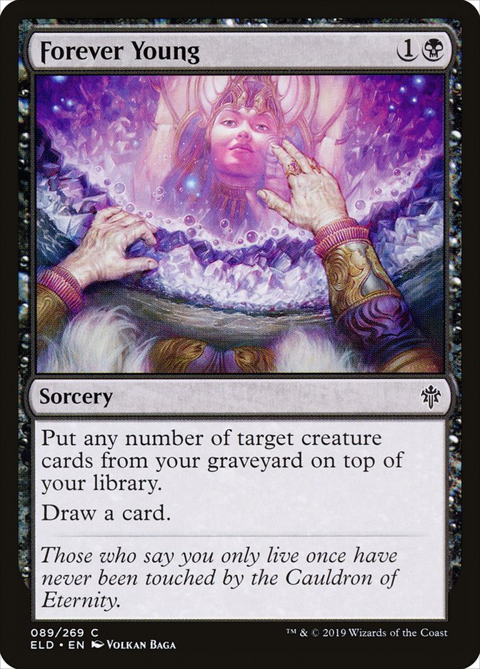Forever Young [Throne of Eldraine] (ELD 89)