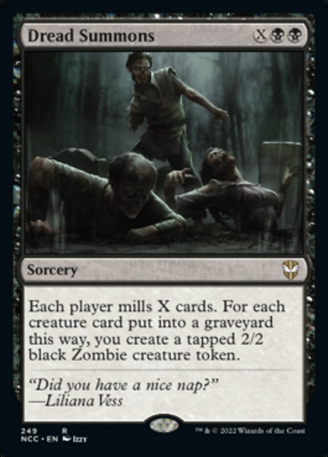 Dread Summons [Streets of New Capenna Commander] (NCC 249)
