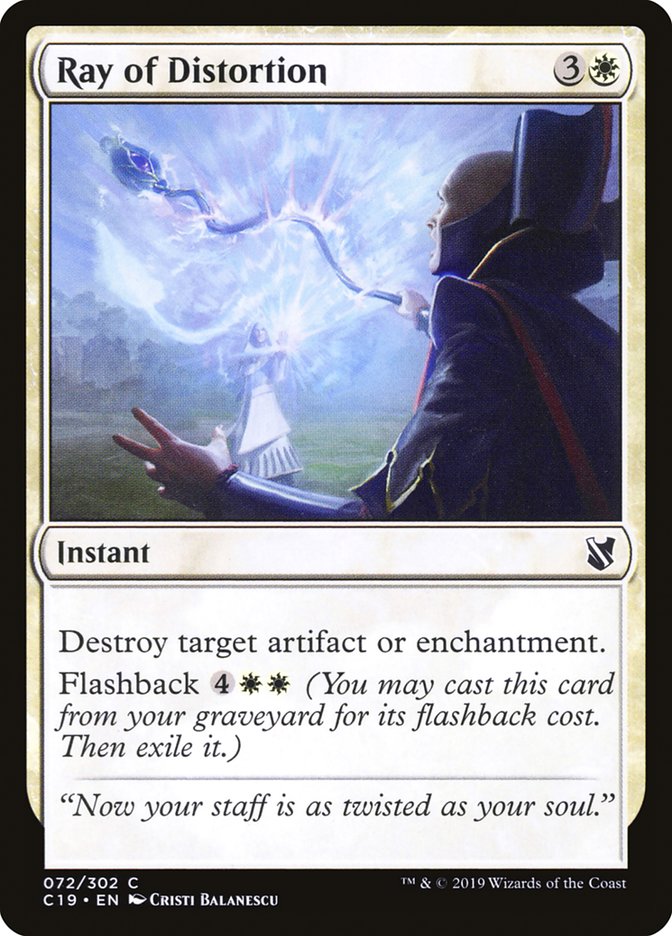 Ray of Distortion [Commander 2019] (C19 72)