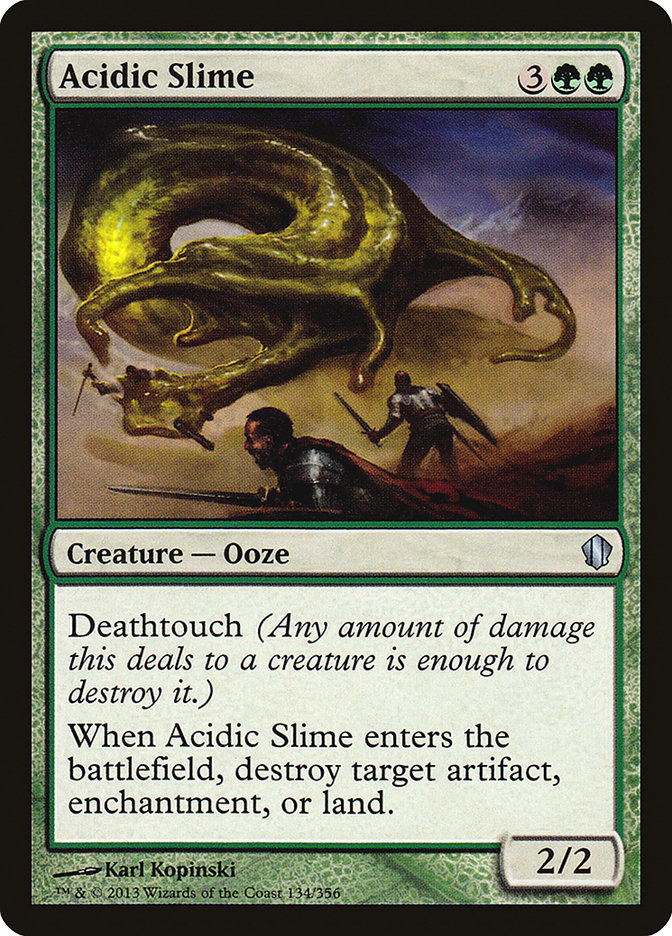 Acidic Slime [Commander 2013] (C13 134)