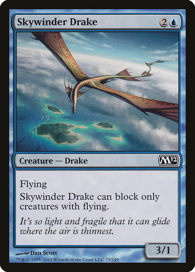 Skywinder Drake [Magic 2012] (M12 75)