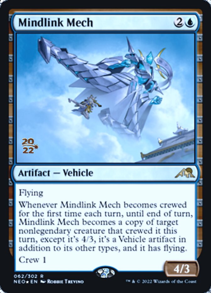 Mindlink Mech [Kamigawa: Neon Dynasty Prerelease Promos] (PNEO 62)