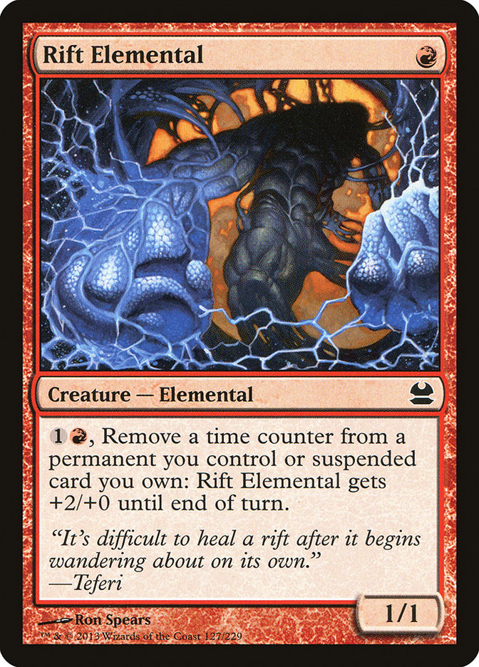 Rift Elemental [Modern Masters] (MMA 127)