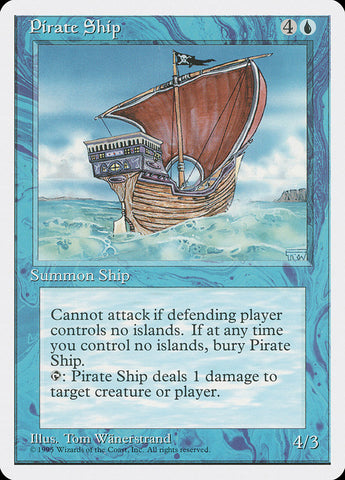 Pirate Ship [Fourth Edition] (4ED 91)