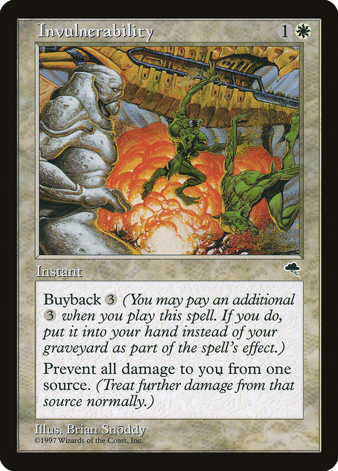 Invulnerability [Tempest] (TMP 25)