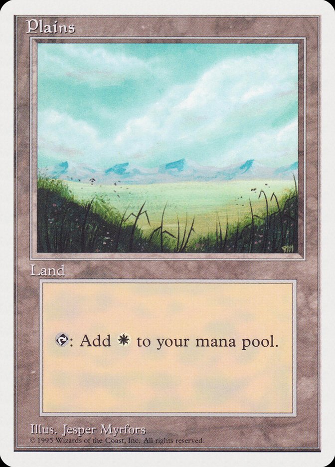Plains (No Trees, Signature on Bottom Right) [Rivals Quick Start Set] (RQS 52)