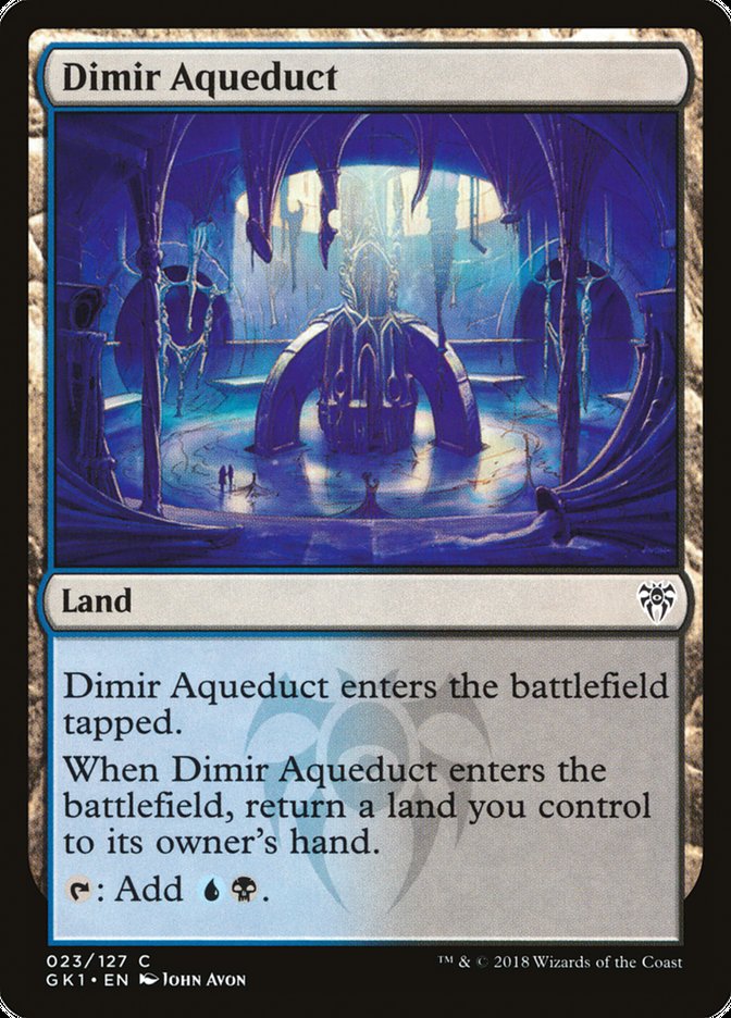 Dimir Aqueduct [GRN Guild Kit] (GK1 23)