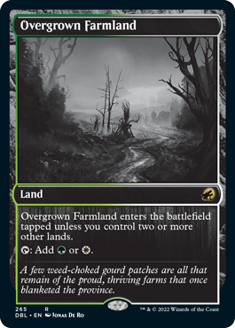 Overgrown Farmland [Innistrad: Double Feature] (DBL 265)