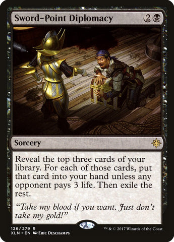 Sword-Point Diplomacy [Ixalan] (XLN 126)