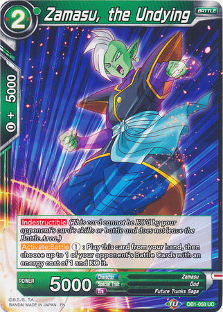 Zamasu, the Undying [DB1-058]