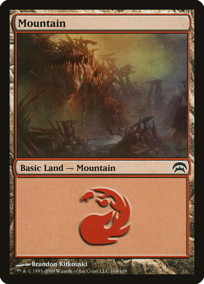 Mountain (#164) [Planechase] (HOP 164)