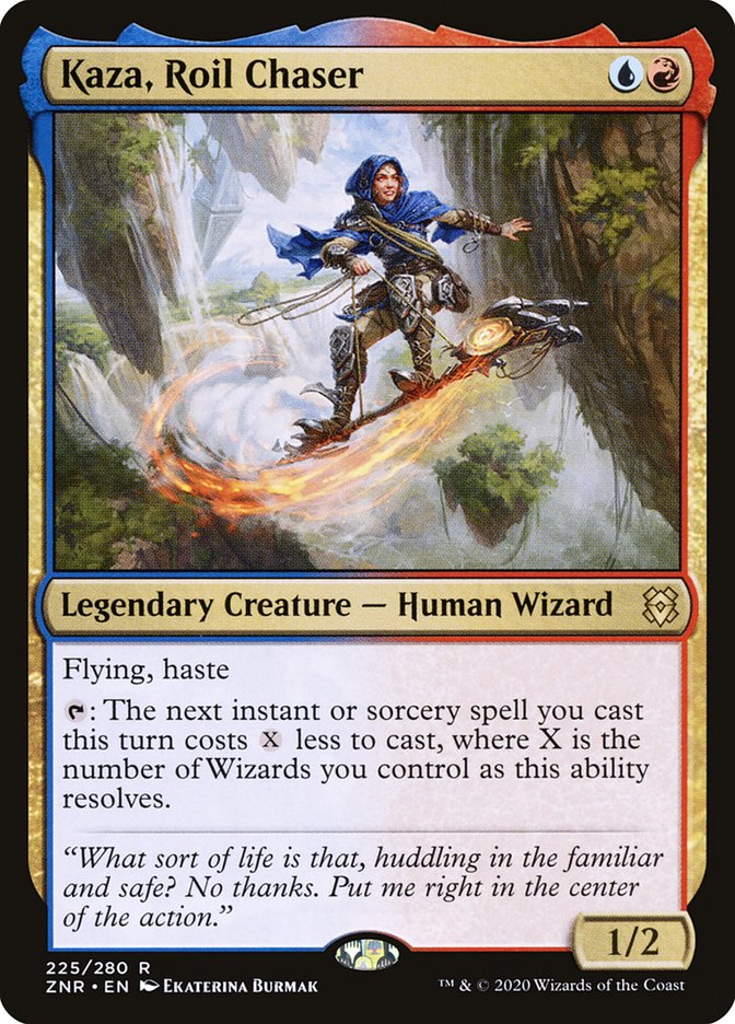 Kaza, Roil Chaser [Zendikar Rising] (ZNR 225)