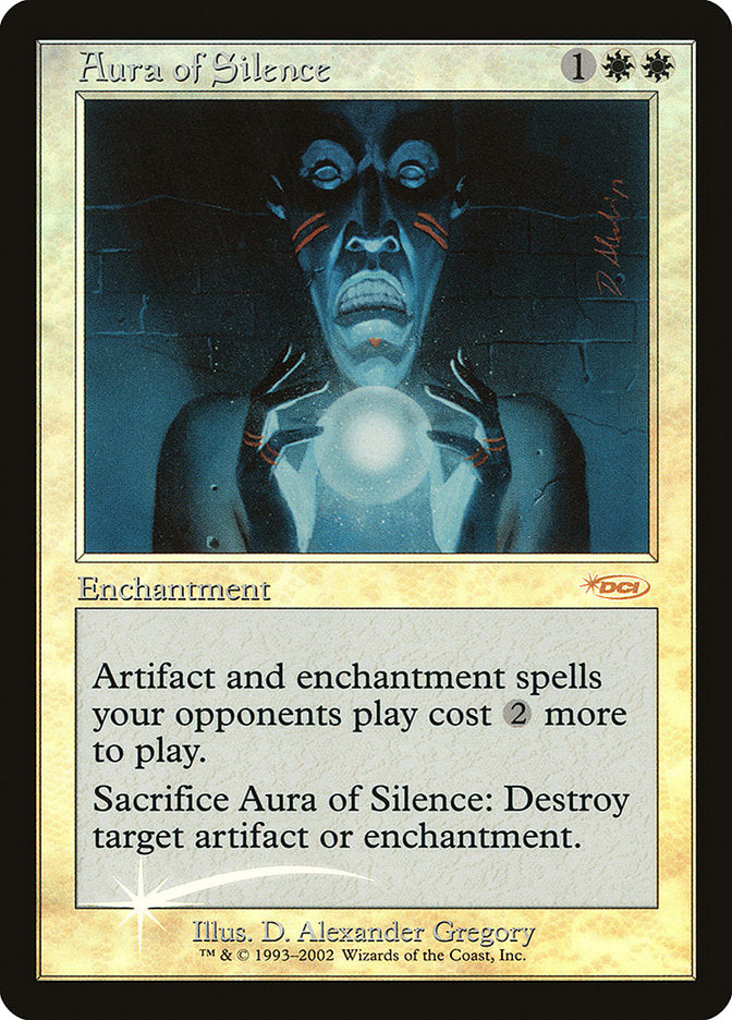 Aura of Silence [Friday Night Magic 2002] (F02 8)
