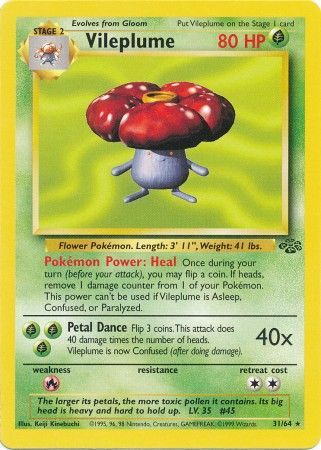 Vileplume (31/64) [Jungle]