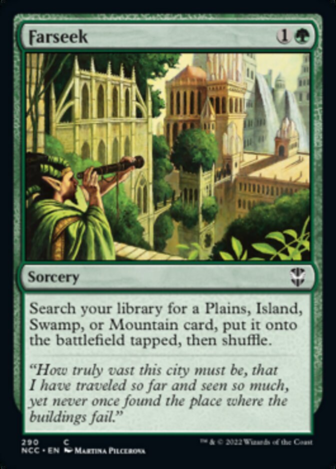 Farseek [Streets of New Capenna Commander] (NCC 290)