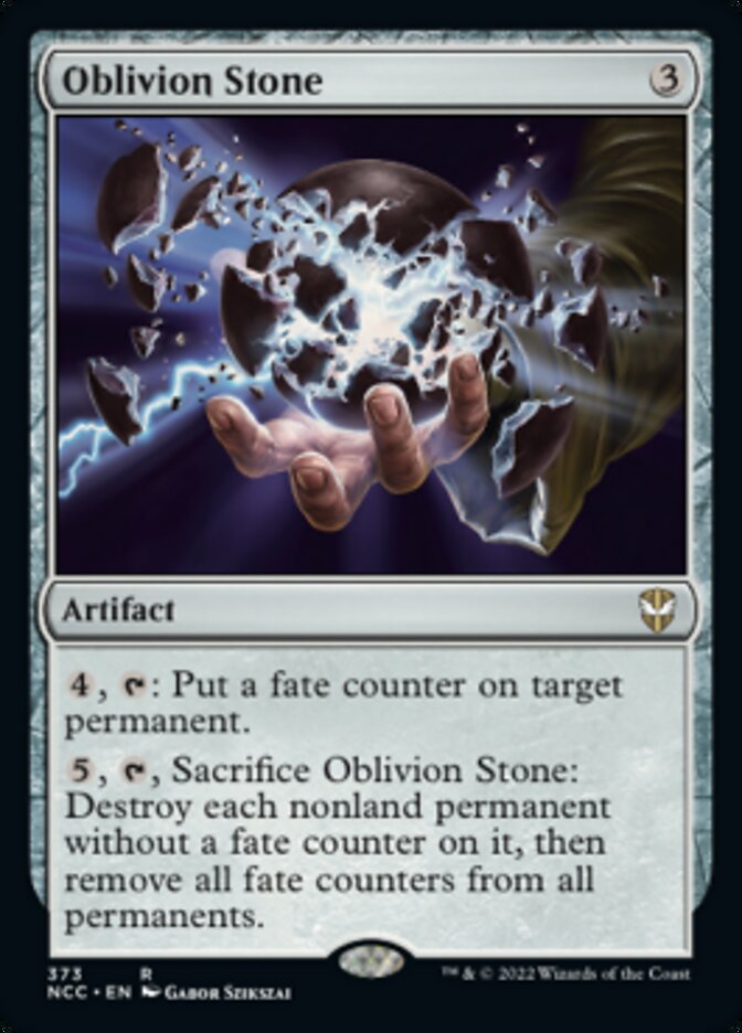Oblivion Stone [Streets of New Capenna Commander] (NCC 373)