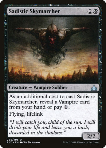 Sadistic Skymarcher [Rivals of Ixalan] (RIX 85)