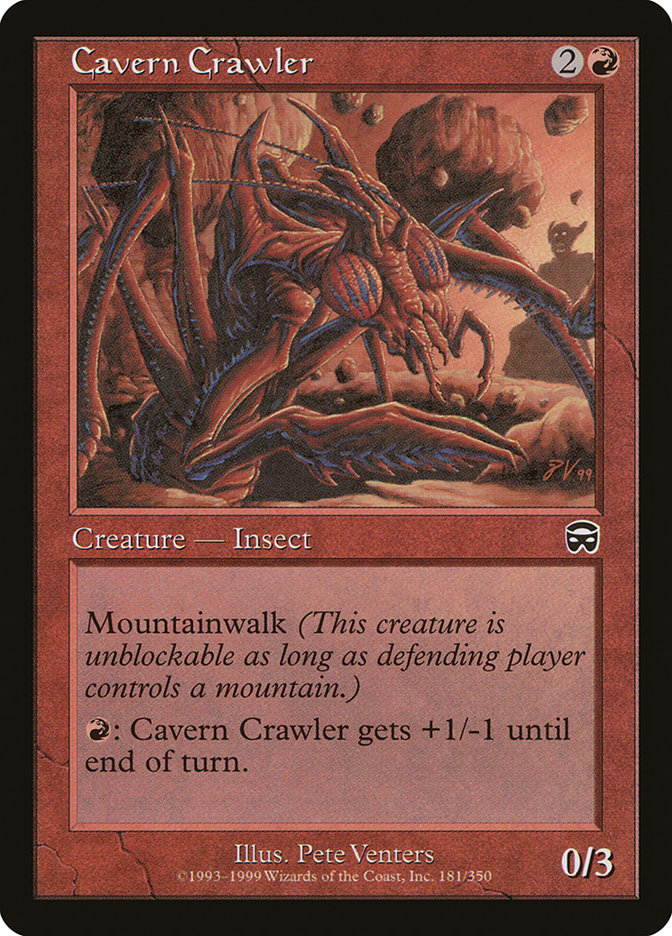 Cavern Crawler [Mercadian Masques] (MMQ 181)