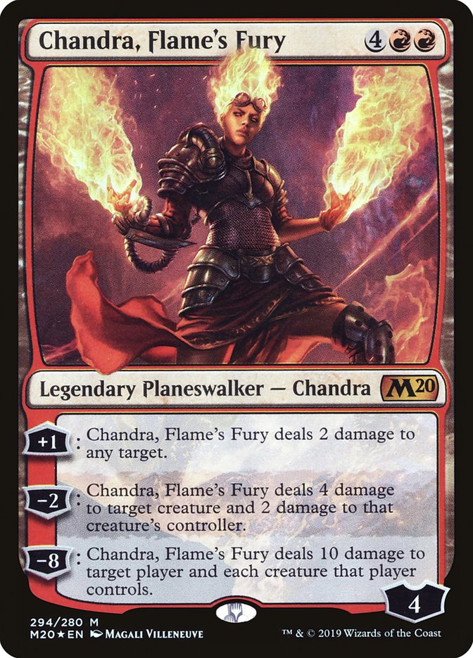 Chandra, Flame's Fury [Core Set 2020] (M20 294)