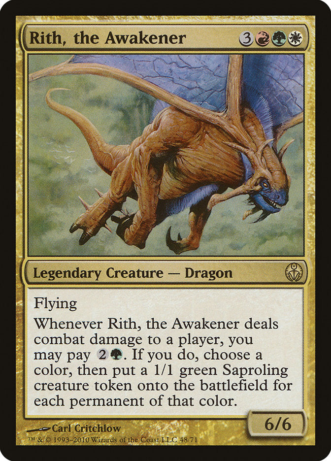 Rith, the Awakener [Duel Decks: Phyrexia vs. the Coalition] (DDE 48)