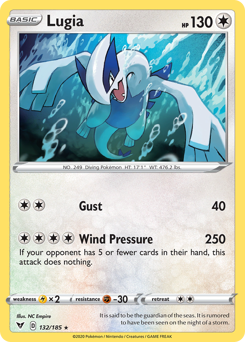 Lugia (132) [Sword & Shield: Vivid Voltage]