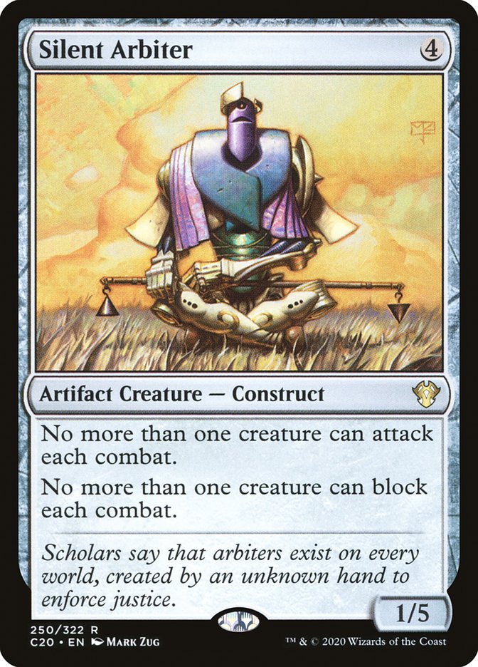Silent Arbiter [Commander 2020] (C20 250)