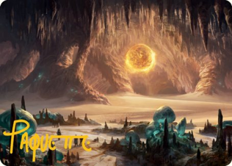 Plains (265) Art Card (Gold-Stamped Signature) [Dungeons & Dragons: Adventures in the Forgotten Realms Art Series] (AAFR 63)
