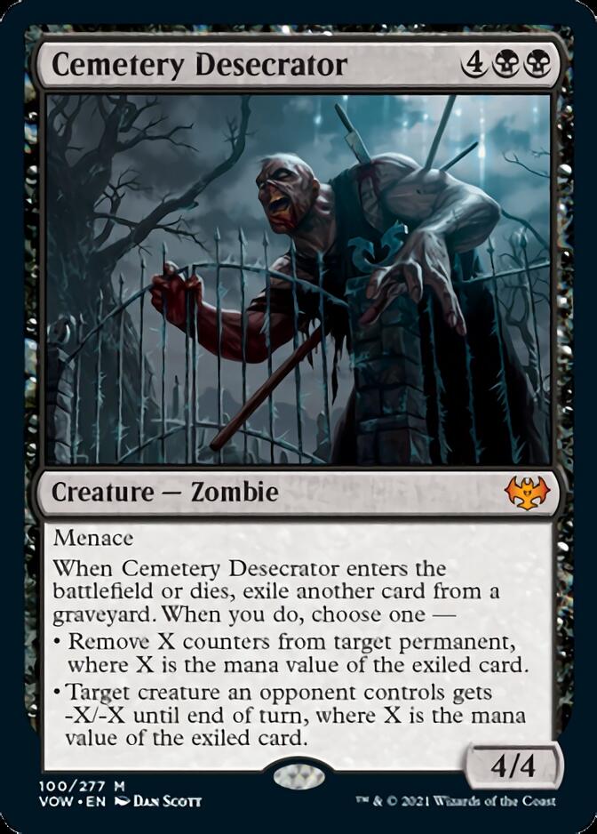 Cemetery Desecrator [Innistrad: Crimson Vow] (VOW 100)