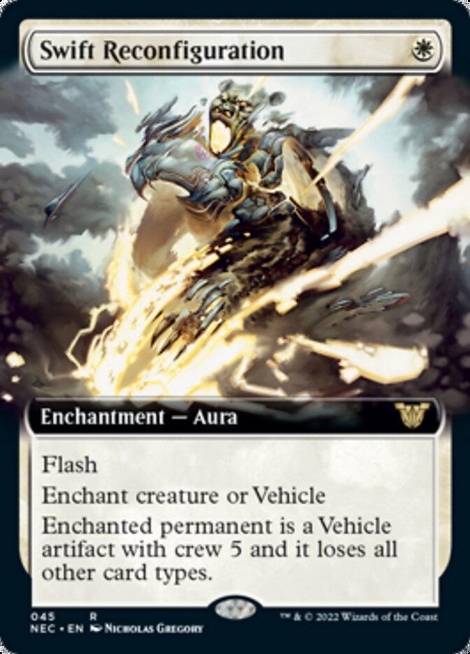 Swift Reconfiguration (Extended) [Kamigawa: Neon Dynasty Commander] (NEC 45)
