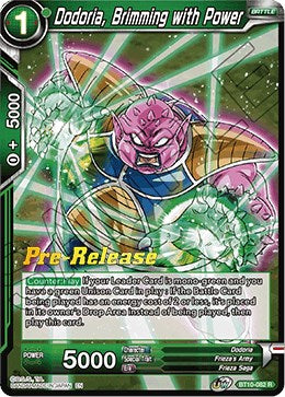 Dodoria, Brimming with Power [BT10-082]