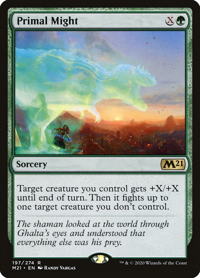 Primal Might [Core Set 2021] (M21 197)