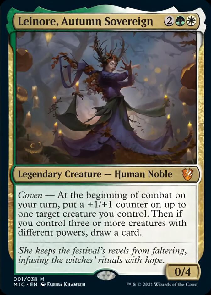 Leinore, Autumn Sovereign [Innistrad: Midnight Hunt Commander] (MIC 1)