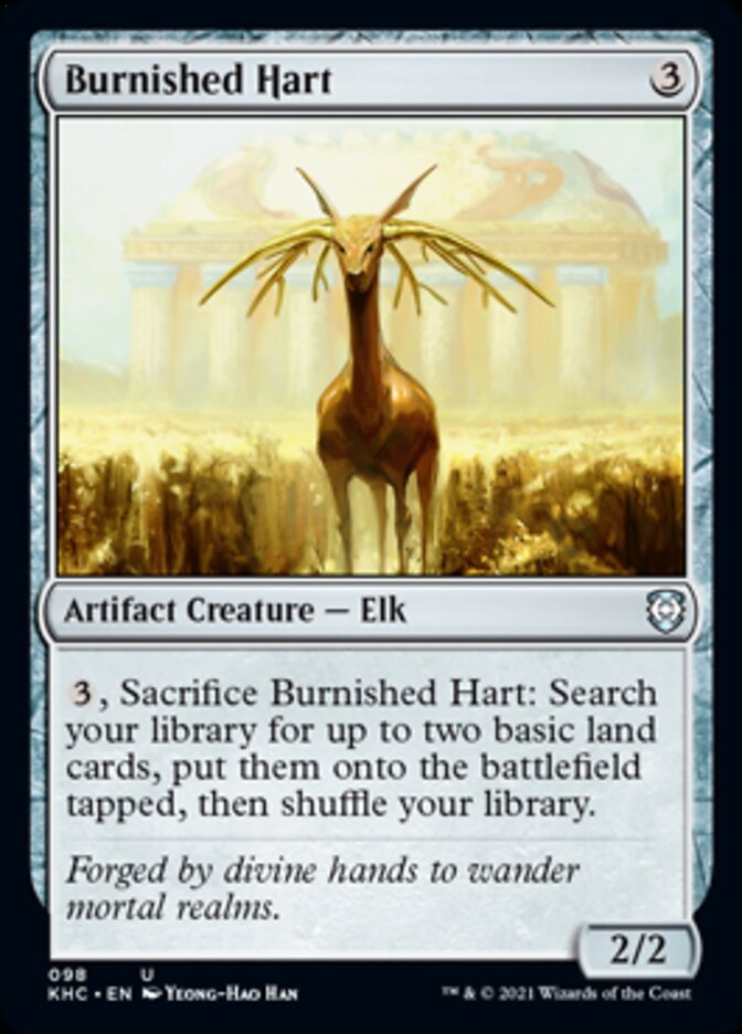 Burnished Hart [Kaldheim Commander] (KHC 98)