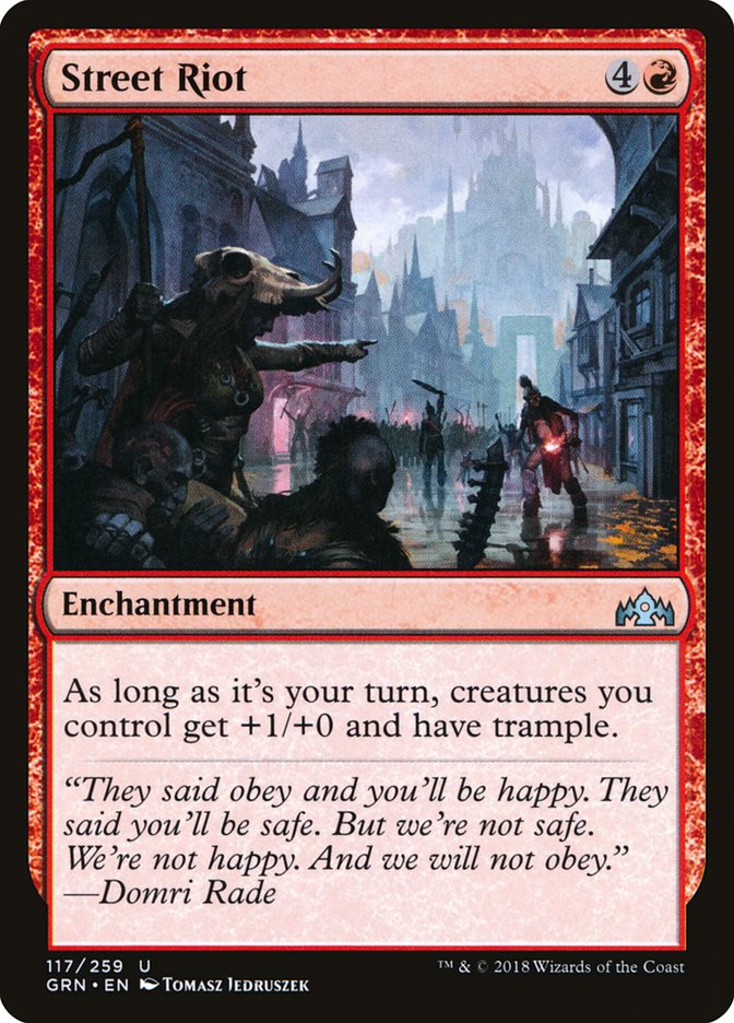 Street Riot [Guilds of Ravnica] (GRN 117)