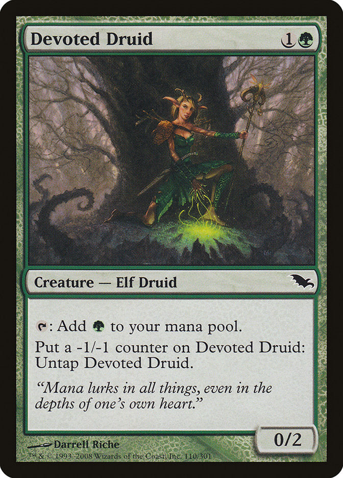 Devoted Druid [Shadowmoor] (SHM 110)