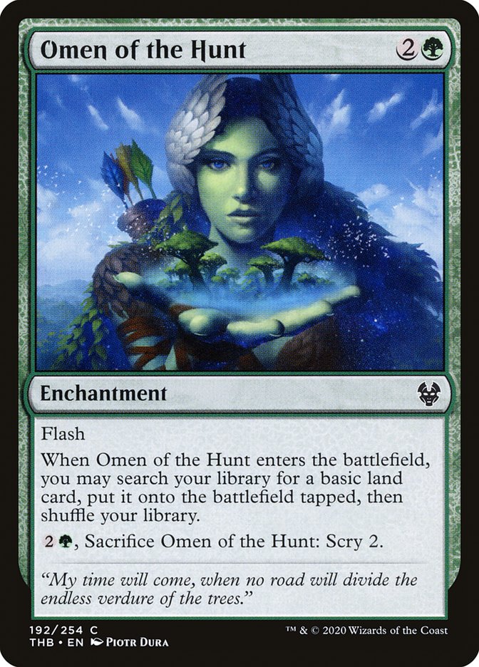Omen of the Hunt [Theros Beyond Death] (THB 192)