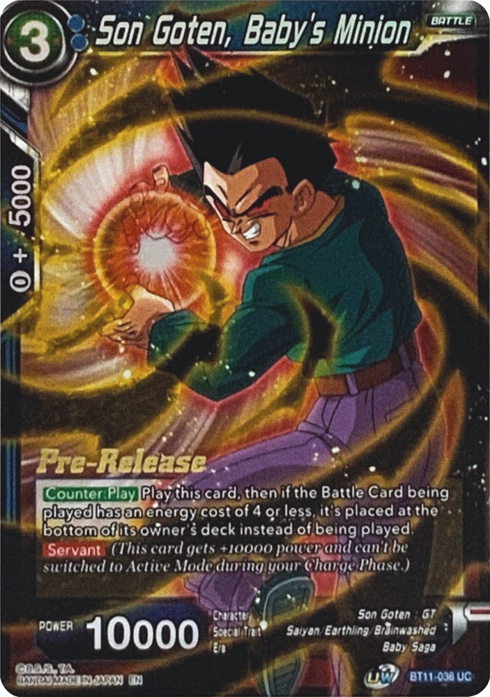 Son Goten, Baby's Minion [BT11-036]
