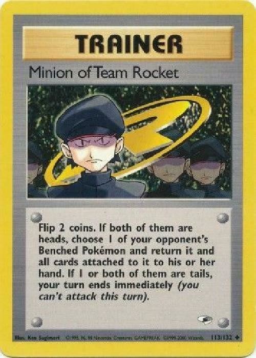 Minion of Team Rocket (113/132) [Gym Heroes]