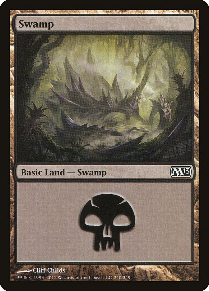 Swamp (#240) [Magic 2013] (M13 240)