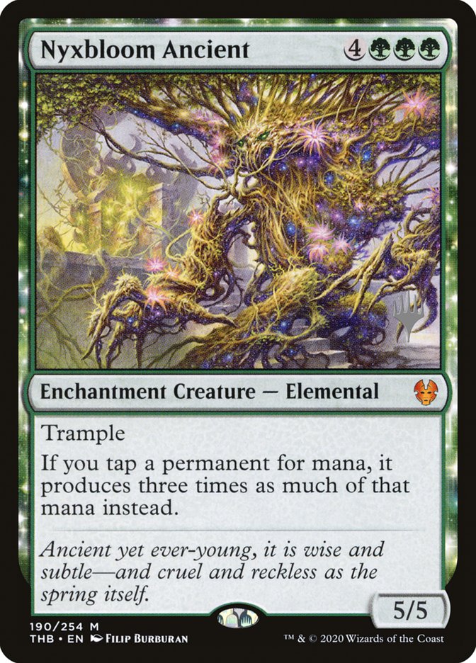 Nyxbloom Ancient (Promo Pack) [Theros Beyond Death Promos] (PTHB 190P)